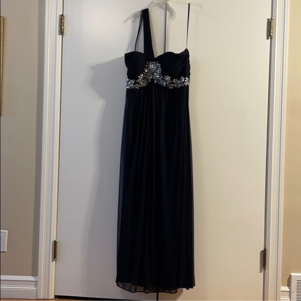 Xscape Elegant Navy Evening dress
